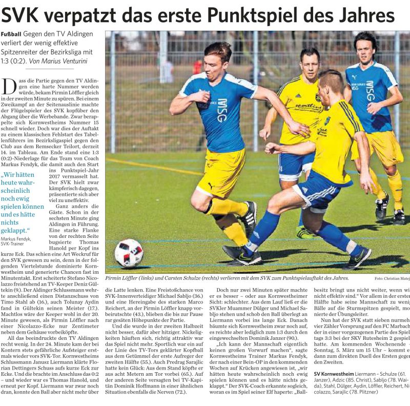 2017 02 26 Kornwestheimer Zeitung